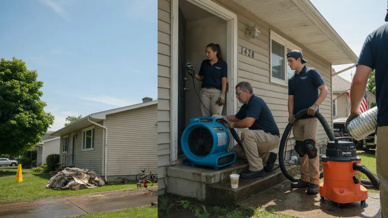 Water Damage Restoration in Pigeon, MI near me